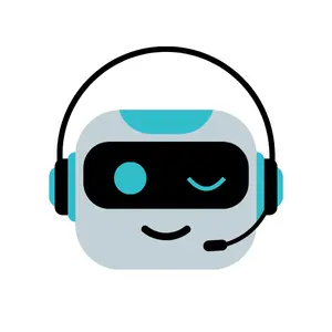 Robot med headset