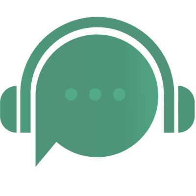 Chatteboble med headset IT tjenesteadministrasjon